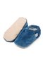 Non-Slip Sole, Velvet Baby Booties, Home Boots Slippers Nursery Shoes Booties Navy Blue - 5