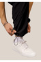 Parachute Fabric Baggy Commando Summer Sweatpants with Pockets and Leg Clips - 4