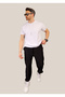 Parachute Fabric Baggy Commando Summer Sweatpants with Pockets and Leg Clips - 3