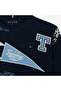 سويت شيرت للأطفال باللون الأزرق الداكن مطبوع بالكامل من Tommy Jeans - 2