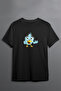 Design Hello Bird Front Print Oversize Cotton Crew Neck Unisex T-Shirt