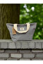 حقيبة يد وكتف من القماش باللون الرمادي المتوسط