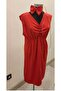 Red Maternity Dress and Nightgown - 6