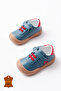 Genuine Leather Orthopedic Sole-Stitched Baby Boy First Step Shoes - Wide Fit - 4