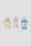 3 Pieces of Cotton Girls and Baby Pantyhose with Ribbon Accessories - 5