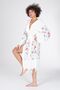 Printed Bamboo Peshtemal Dressing Robe - 3