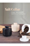 Black Marble Tea, Coffee & Sugar Jar Set – Modern Countertop Storage - 2