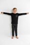 Boy's Long Sleeve 100% Cotton Pocket Double Suit Drift - 3