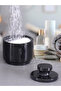 Black Marble Tea, Coffee & Sugar Jar Set – Modern Countertop Storage - 5