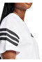 Je0238 W Fi 3S Tee White Crew Neck Regular Plain Women's T-Shirt - 5
