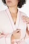 Kaos Series Kimono Collar Pique Bathrobe Dressing Gown - 4