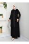Plus size mother dress with stone sleeves - 6