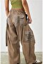 Voli Best Brown Color Fringed Cargo Pants - 3