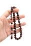 Mesut Apple Master Workmanship Brown Squeezed Amber Prayer Beads - 4