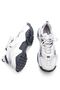 Women's High Sole Sneaker Lace-Up Sports Shoes Virez Silver - 7