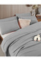 Light Gray Single Size 160 X 240cm Bedspread/1 Piece 50x70cm Pillow 4 Layers Multi Muslin 100% Cotton - 4
