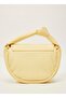 Large Handbag with Plain Skin Drawstring Handle - 3