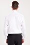 Men's Classic Fit Relaxed Fit Premium Lycra Cotton Satin White Shirt - 7