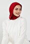 Combed Cotton Women's Ready-Made Bonnet with Hood and Concealer Feature, B-89P, Burgundy - 2