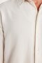 Oversize Seasonal Linen Textured Loose Fit Long Sleeve Comfortable Use Men's Stone Shirt - 3