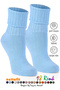 Winter Women's Socks Blue Casual Wool Thermal Women's Socks