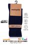 Winter Women's Socks Navy Blue Warm Woolen Sleep Socks for Home - 4