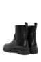 Women's Black Zippered Boots 24Wfe 253018 - 6