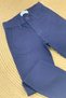 Boy's Canvas Pants 5-14 Years Old 5037 Navy Blue - 2