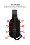 حقيبة كروس من القماش التقني باللون الرمادي للرجال من D-Pack 24SBD30046F - 8
