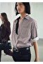 Striped shirt with pockets