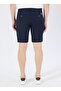 Slim Fit Navy Blue Men's Shorts M5Gd13Wh4Bag7V2 Angels Chino Short - 5