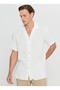 Altınyıldız Classics Comfort Fit Shirt Collar Beige Men's Shirt Ace020252215_Beige - 3