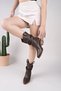 Women's Bitter Brown Gusseted Dallas Boots - 2