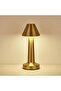Copper Bell Shape LED Table Lamp, Portable Cordless Night Light with 3-Level Dimmable Brightness - 8