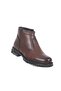 100% Genuine Leather Winter Men's Boots Black - 4