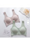 Ultra Soft Skin-Friendly Breathable Front Snap Anti-Slip Fabric Seamless Ghost Luxury Maternity Bra - 4