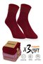 3 Pairs of Thick Winter Women's Socks – Thermal Wool Socks - 3