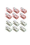12 Pieces Needle-Free Pegs Design Quilt Sheet Curtain Cover Non-Slip Organizer Clips - 5