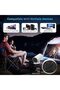 Portable 1080P Projector with Android 11, 5G WiFi, Bluetooth, 4K Support & 130" Display - 2
