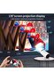 Portable 1080P Projector with Android 11, 5G WiFi, Bluetooth, 4K Support & 130" Display - 5