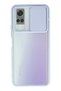 Msa-Shop Vivo Y53S Case Palm Frosted Camera Sliding Silicone - Lilac