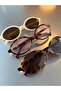 Miux Leopard Frame Pink Glass with Metal Accessories Ital Product Bone Frame Vip Product - 7