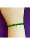 Spiral Macrame Bracelet Green Adjustable Unisex Braided Rope Bracelet - 4
