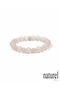 Pink Quartz Natural Stone Unisex Bracelet
