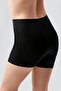 Non-Slip Waist Laser Shorts C19205 Black - 2