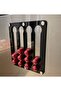Black Nespresso & Jacobs Compatible Capsule Coffee Stand (WITH MAGNET, 20 CAPSULES CAPACITY) - 4