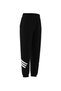 Jc5454 W Fi 3S Reg Pt Black Elastic Waist Regular Fit Straight Women's Sweatpants - 2