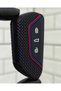 Golf 8 2021+ Caddy 2021+ Tiguan 2024 Compatible Cupra Formenter Leon Honeycomb Pattern Key Case Black