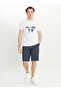 Altınyıldız Classics Crew Neck Printed White Men's T-Shirt Ace091252393 Byz - 2