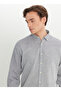 Altınyıldız Classics Comfort Fit Buttoned Collar Gray Men's Shirt Ace 020252163 _Gri - 4